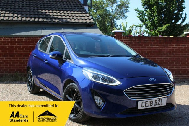Ford Fiesta Ecoboost Zetec Hatchback Blue