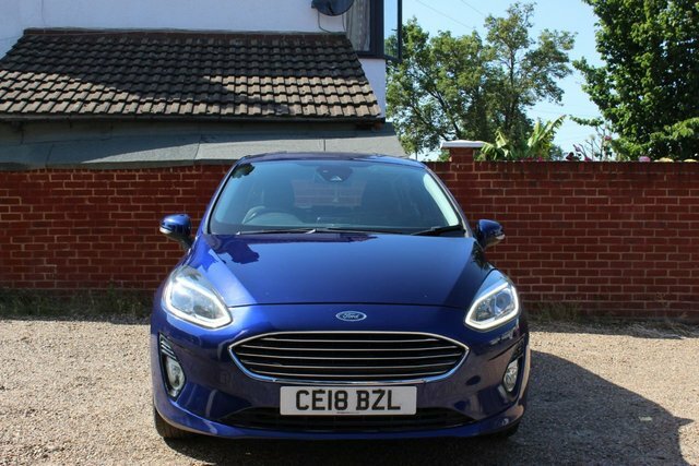Ford Fiesta Ecoboost Zetec Hatchback CE18BZL Blue #2