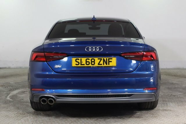 Audi A5 2.0 Tdi 40 S Line Coupe S Tronic Euro 6 SL68ZNF Blue #5