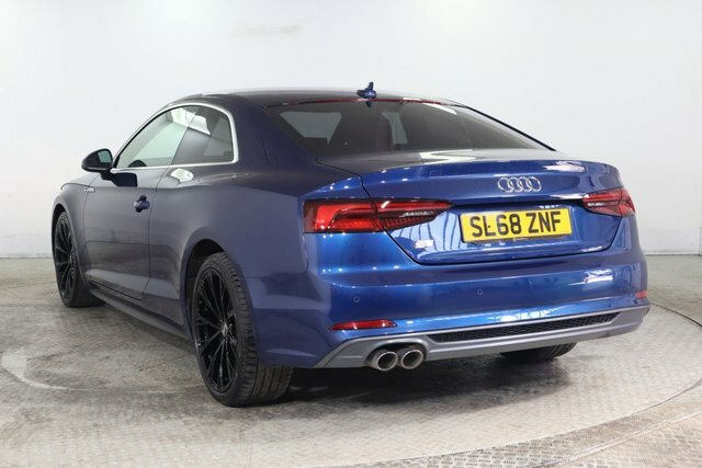Audi A5 2.0 Tdi 40 S Line Coupe S Tronic Euro 6 SL68ZNF Blue #6
