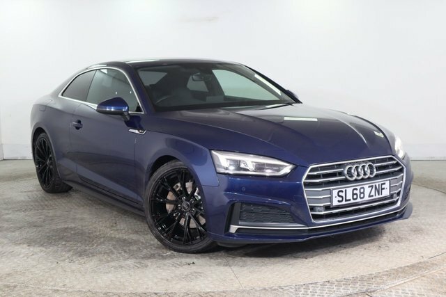 Audi A5 2.0 Tdi 40 S Line Coupe S Tronic Euro 6 Blue