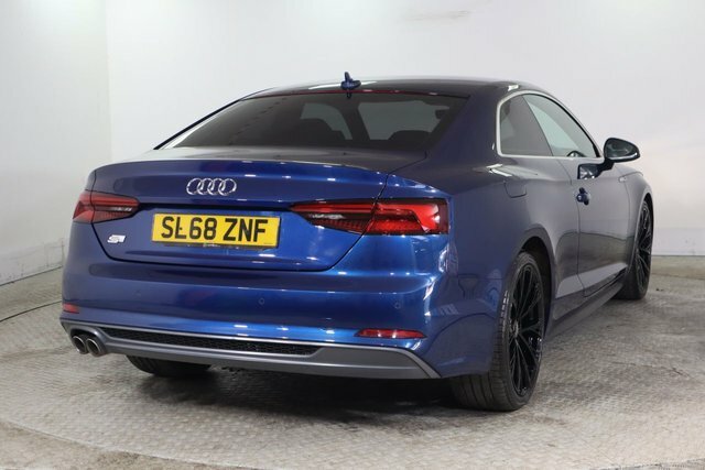 Audi A5 2.0 Tdi 40 S Line Coupe S Tronic Euro 6 SL68ZNF Blue #4