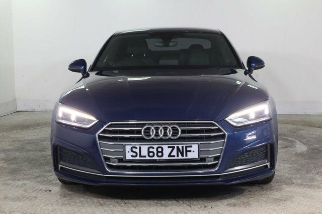 Audi A5 2.0 Tdi 40 S Line Coupe S Tronic Euro 6 SL68ZNF Blue #2