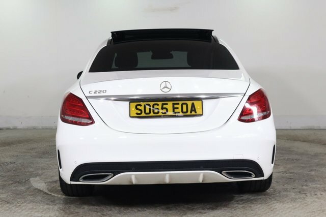 Mercedes-Benz C Class 2.1 C220d Amg Line Premium Plus Saloon Diese SO65EOA White #5