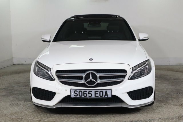 Mercedes-Benz C Class 2.1 C220d Amg Line Premium Plus Saloon Diese SO65EOA White #2