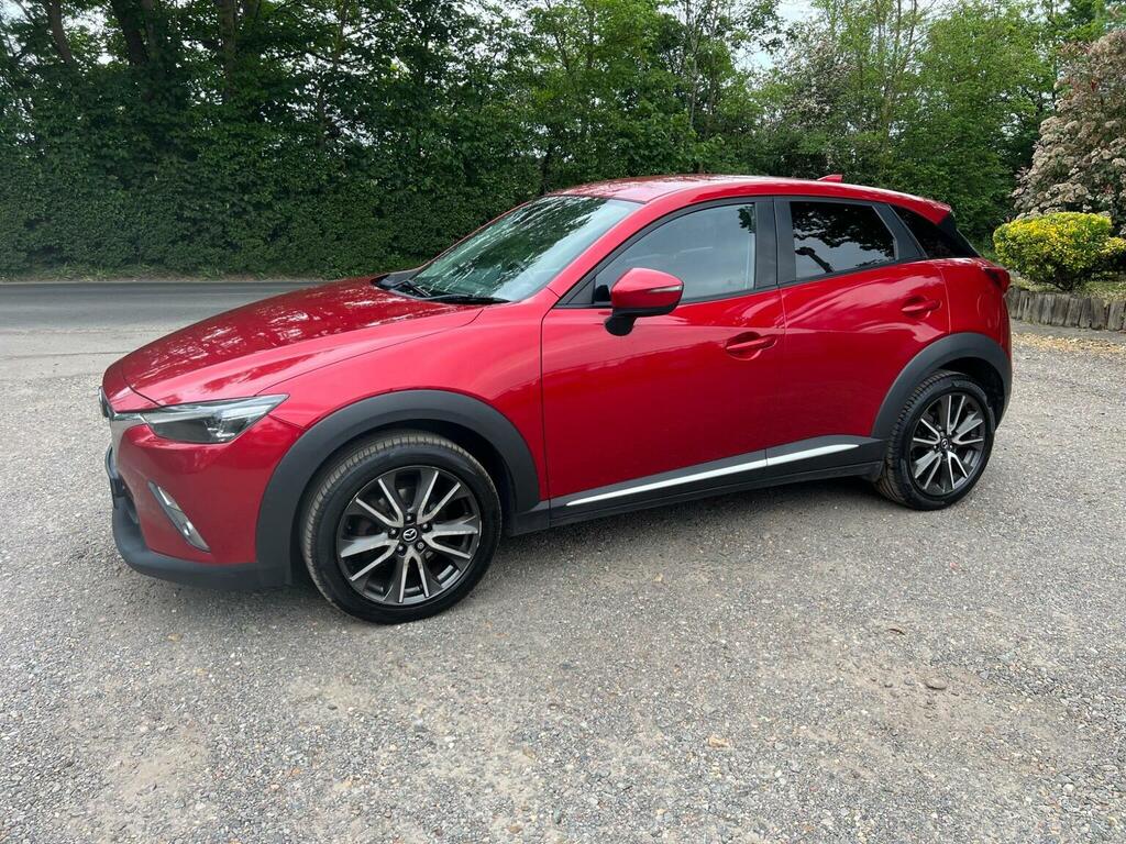 Mazda CX-3 2.0 Skyactiv-g Sport Nav Euro 6 Ss 20 MK66LHO Red #4