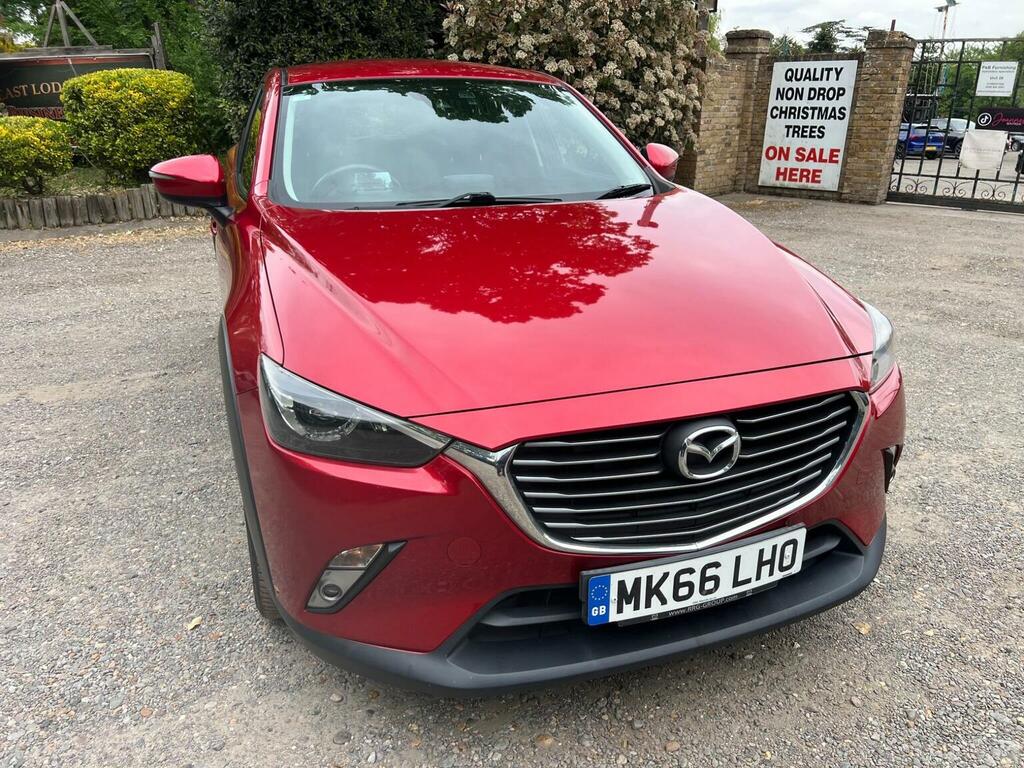 Mazda CX-3 2.0 Skyactiv-g Sport Nav Euro 6 Ss 20 MK66LHO Red #2