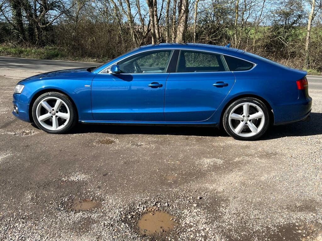 Audi A5 2.0 Tfsi S Line Sportback S Tronic Quattro Euro 5 Blue #4
