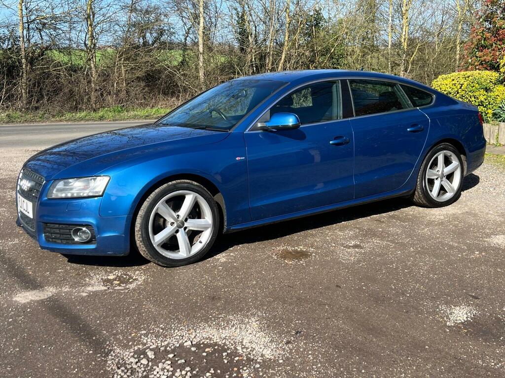 Audi A5 2.0 Tfsi S Line Sportback S Tronic Quattro Euro 5 Blue #3