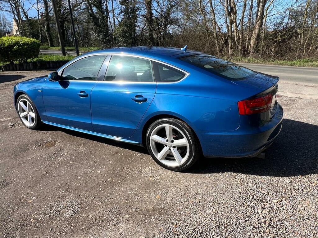 Audi A5 2.0 Tfsi S Line Sportback S Tronic Quattro Euro 5 Blue #5