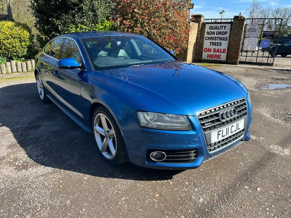 Audi A5 2.0 Tfsi S Line Sportback S Tronic Quattro Euro 5 Blue
