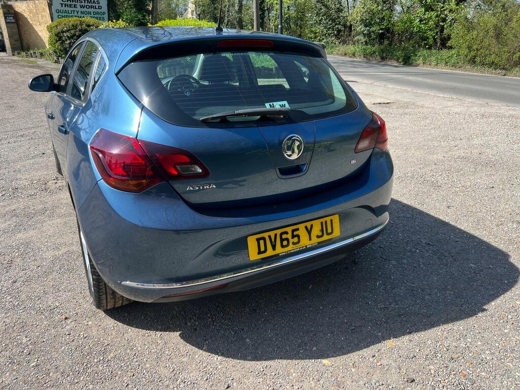 Vauxhall Astra 1.6I Sri Euro 6 201565 DV65YJU Blue #6