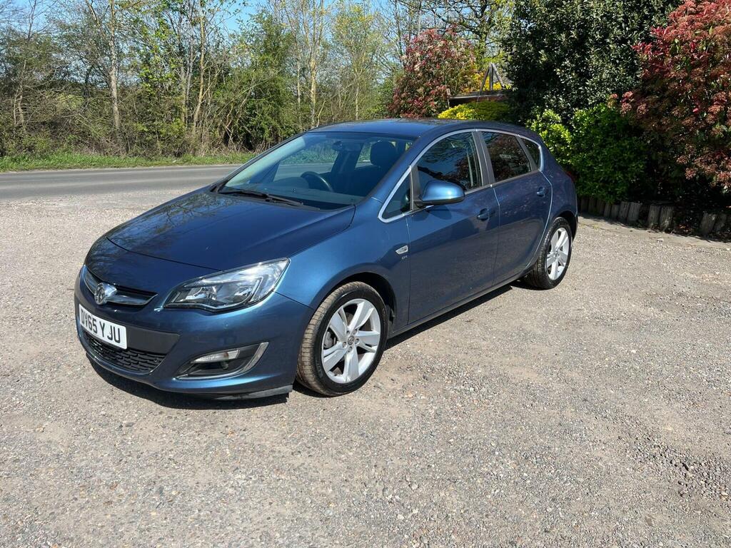 Vauxhall Astra 1.6I Sri Euro 6 201565 DV65YJU Blue #3