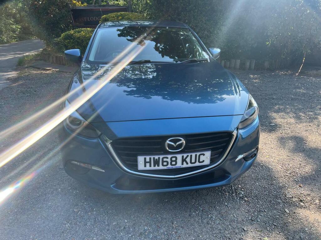 Mazda 3 2.0 Skyactiv-g Sport Nav Euro 6 Ss 201868 HW68KUC Blue #3