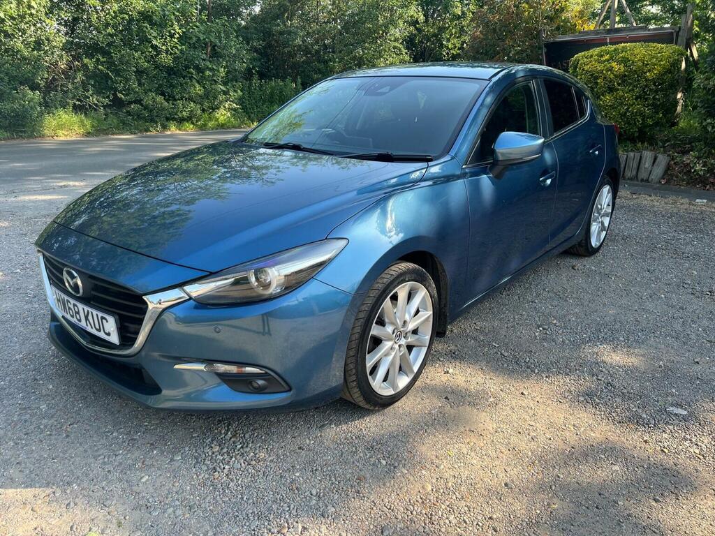 Mazda 3 2.0 Skyactiv-g Sport Nav Euro 6 Ss 201868 HW68KUC Blue #4