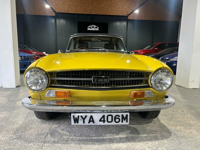 Triumph TR6 Convertible WYA406M Yellow #3