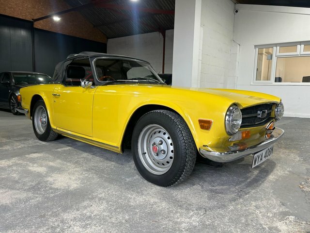 Triumph TR6 Convertible WYA406M Yellow #2