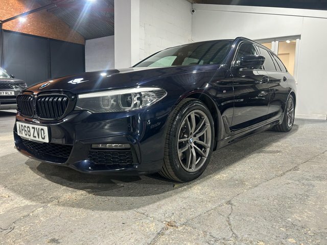 BMW 5 Series 2.0 520D M Sport Touring Euro 6 S S AP68ZVO Black #6
