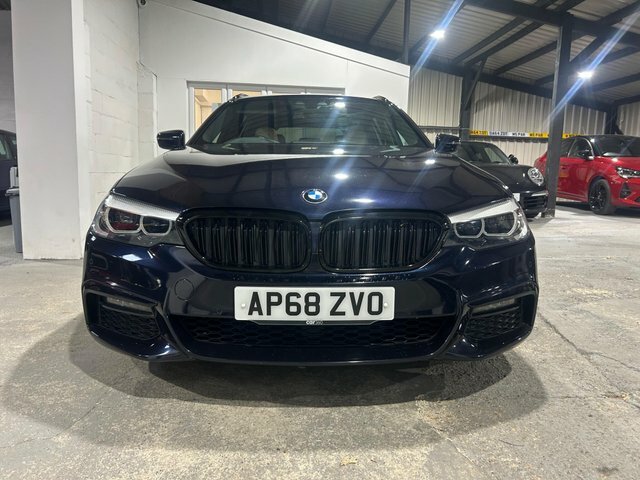 BMW 5 Series 2.0 520D M Sport Touring Euro 6 S S AP68ZVO Black #3