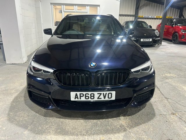 BMW 5 Series 2.0 520D M Sport Touring Euro 6 S S AP68ZVO Black #4