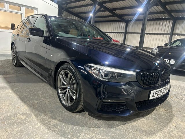 BMW 5 Series 2.0 520D M Sport Touring Euro 6 S S Black