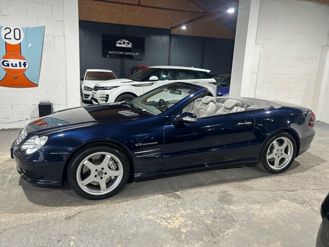 Mercedes-Benz SL Class 5.4 Sl55 Amg Convertible 324 Blue #2