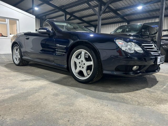Mercedes-Benz SL Class 5.4 Sl55 Amg Convertible 324 Blue #3