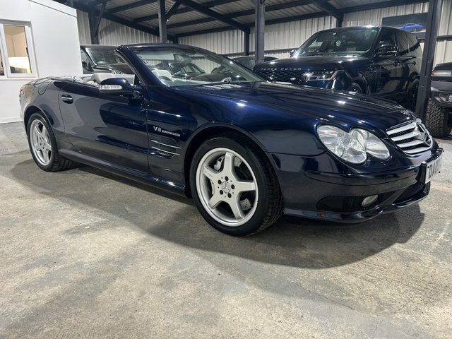 Mercedes-Benz SL Class 5.4 Sl55 Amg Convertible 324 Blue