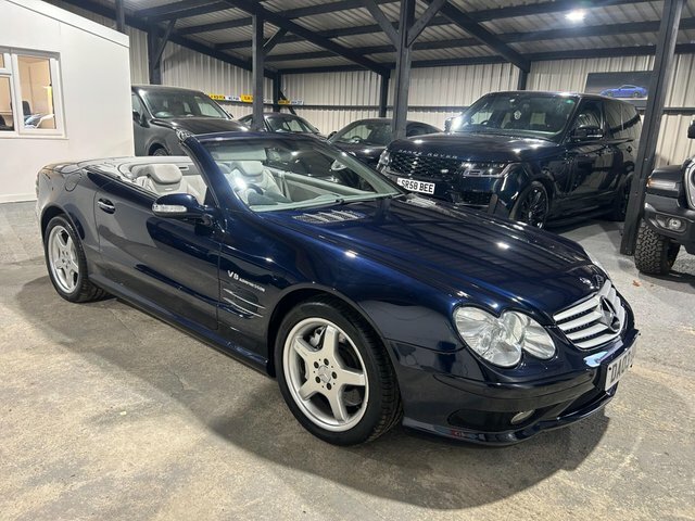 Mercedes-Benz SL Class 5.4 Sl55 Amg Convertible 324 Blue #4
