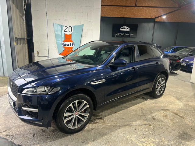 Jaguar F-Pace 2.0 D180 R-sport Awd Euro 6 S S YB18BYC Blue #5