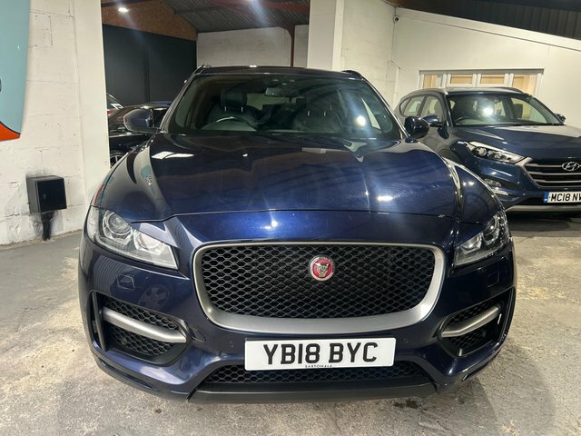 Jaguar F-Pace 2.0 D180 R-sport Awd Euro 6 S S YB18BYC Blue #3