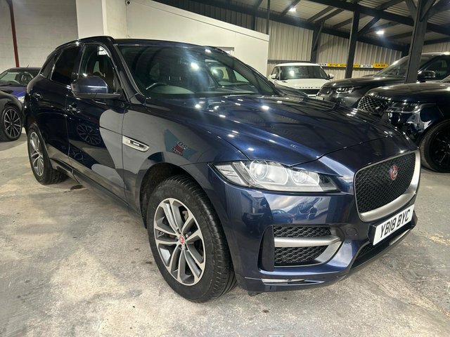 Jaguar F-Pace 2.0 D180 R-sport Awd Euro 6 S S Blue