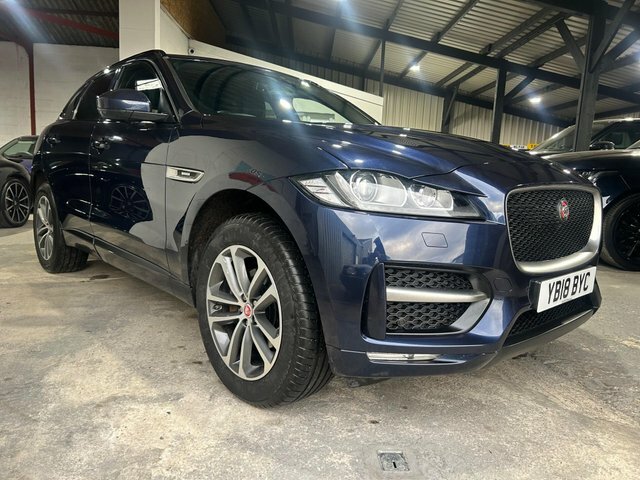 Jaguar F-Pace 2.0 D180 R-sport Awd Euro 6 S S YB18BYC Blue #2