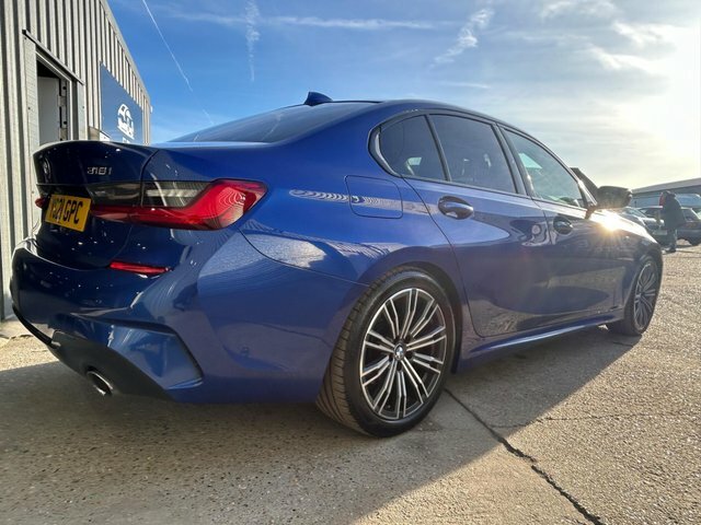 BMW 3 Series 2.0 318I M Sport Euro 6 S S YG21GPC Blue #6