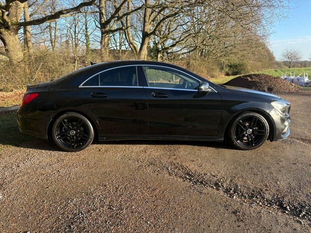 Mercedes-Benz CLA Class 1.6 Cla200 Amg Line Edition Coupe 7G-dct Euro 6 S LN19MYK Black #4