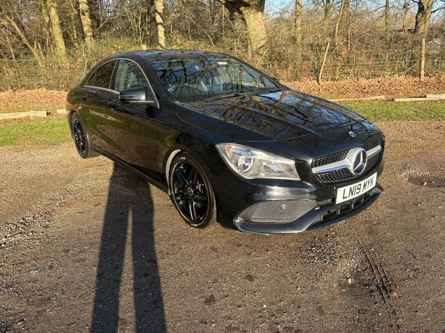 Mercedes-Benz CLA Class 1.6 Cla200 Amg Line Edition Coupe 7G-dct Euro 6 S LN19MYK Black #3