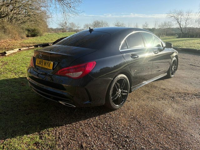 Mercedes-Benz CLA Class 1.6 Cla200 Amg Line Edition Coupe 7G-dct Euro 6 S LN19MYK Black #6