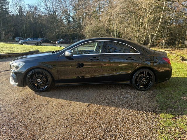 Mercedes-Benz CLA Class 1.6 Cla200 Amg Line Edition Coupe 7G-dct Euro 6 S LN19MYK Black #5
