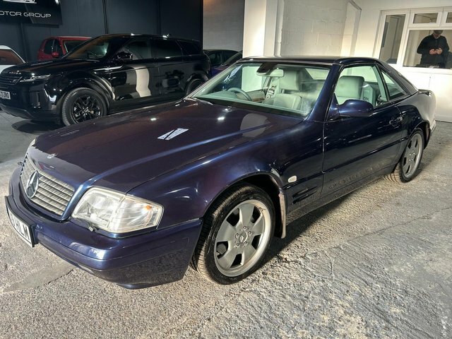 Mercedes-Benz SL Class 3.2 Sl320 Blue #3