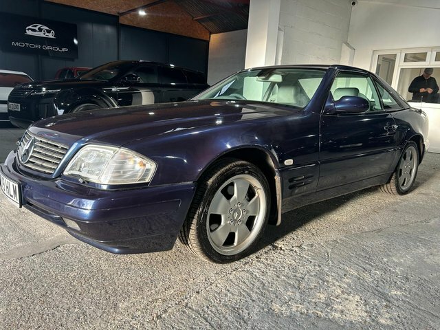 Mercedes-Benz SL Class 3.2 Sl320 Blue #4