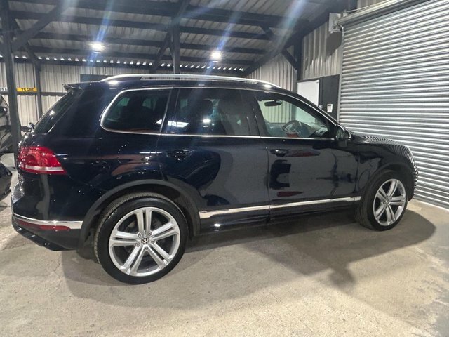 Volkswagen Touareg 3.0 Tdi V6 Bluemotion Tech R-line Plus Tiptronic 4 MC66MZT Blue #6