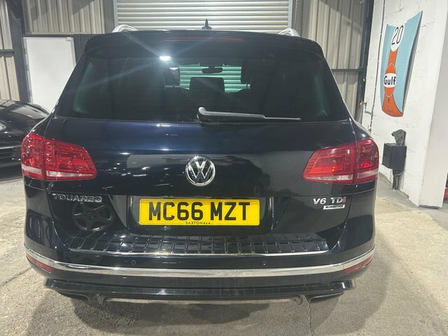 Volkswagen Touareg 3.0 Tdi V6 Bluemotion Tech R-line Plus Tiptronic 4 MC66MZT Blue #4