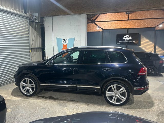 Volkswagen Touareg 3.0 Tdi V6 Bluemotion Tech R-line Plus Tiptronic 4 MC66MZT Blue #3