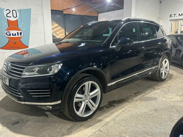 Volkswagen Touareg 3.0 Tdi V6 Bluemotion Tech R-line Plus Tiptronic 4 Blue