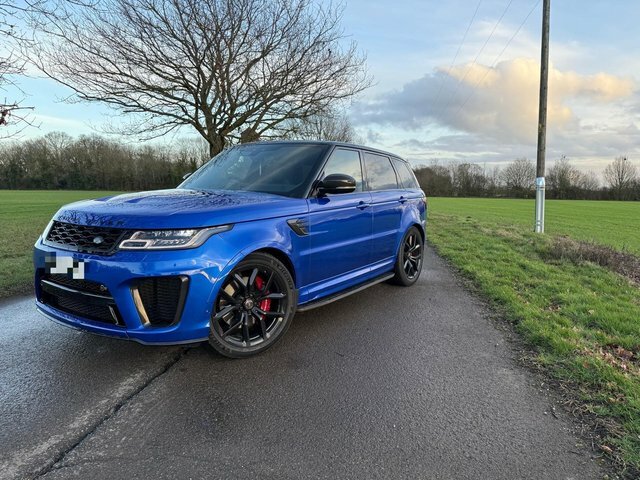 Land Rover Range Rover Sport 5.0 P575 V8 Svr 4Wd Euro 6 S S Blue #3