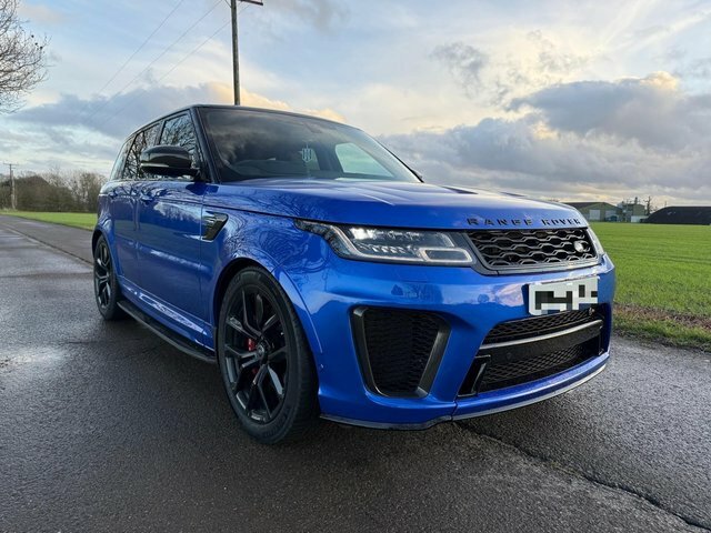 Land Rover Range Rover Sport 5.0 P575 V8 Svr 4Wd Euro 6 S S Blue