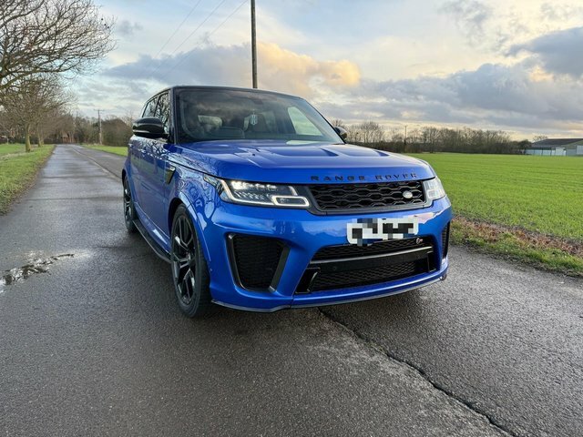 Land Rover Range Rover Sport 5.0 P575 V8 Svr 4Wd Euro 6 S S Blue #5