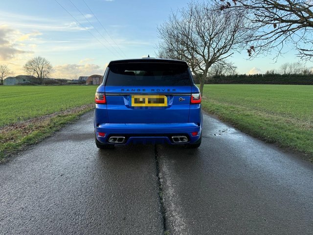 Land Rover Range Rover Sport 5.0 P575 V8 Svr 4Wd Euro 6 S S Blue #4