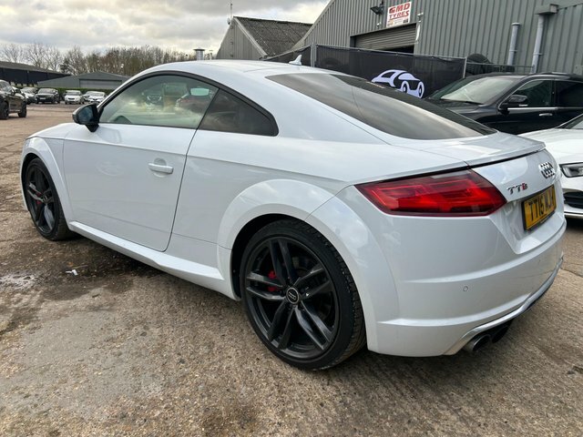 Audi TTS 2.0 Tfsi S Tronic Quattro Euro 6 S S TT15MJH White #4