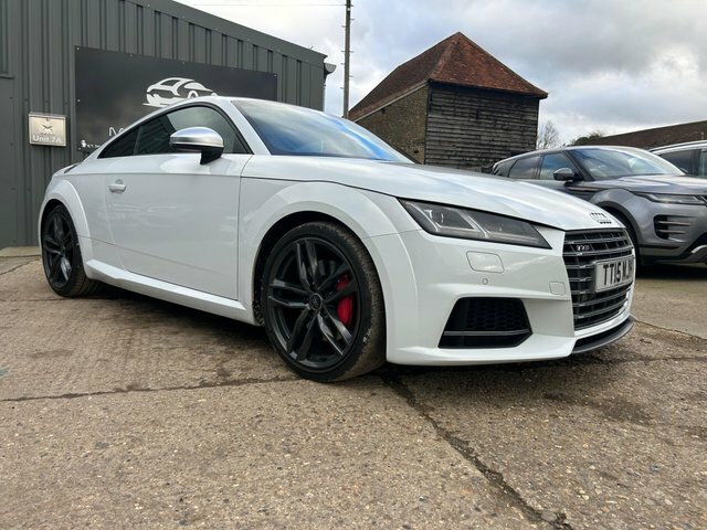 Audi TTS 2.0 Tfsi S Tronic Quattro Euro 6 S S TT15MJH White #5